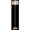 Run NOWA vloerlamp met E27-fitting, schakelaar op kabel, modern voor woonkamer