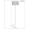 Run NOWA vloerlamp met E27-fitting, schakelaar op kabel, modern voor woonkamer