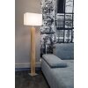 NOWA Gump vloerlamp met rechthoekige kap voor woonkamer, E27, 40 Watt, 150 cm, modern