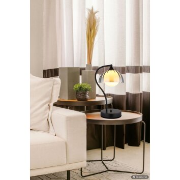 NOWA Eva gebogen Tafellamp G9 met snoerschakelaar, modern design, 10 Watt