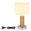 NOWA Taugus moderne plafondlamp plafonnière Ø 25 cm E27 1-lichts met schakelaar