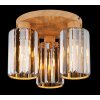 NOWA Run 3-lichts plafondlamp, moderne plafonnière, rond, Ø 35 cm, E27