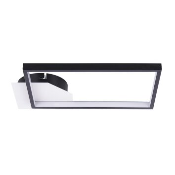 NOWA Oslo hoekige LED plafondlamp, plafondverlichting 2100 lm 3000 K 19 W modern