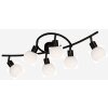 NOWA Loxy 6-lichts langwerpige plafondlamp E14 modern voor eetkamer en woonkamer