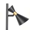 Steinhauer Preto vloerlamp als leeslamp met 2 spots, GU10, draaibare lampkoppen