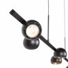 Steinhauer Marcadore LED balkpendel met draaibare spotkoppen, modern, 6-lichts, 120 cm