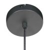 Steinhauer Sable design hanglamp, moderne pendellamp met ronde kap en E27, lengte 28 cm