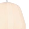 Steinhauer Sable design hanglamp, moderne pendellamp met ronde kap en E27, lengte 28 cm