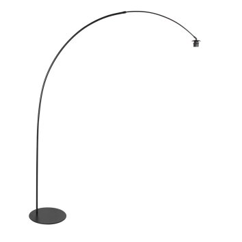 Steinhauer Curve staande booglamp modern 210 cm E27 met aan/uit-schakelaar voor woonkamer