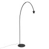 Steinhauer Curve booglamp voor woonkamer, moderne design staande lamp met franjes