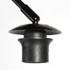 Steinhauer Curve booglamp voor woonkamer, moderne design staande lamp met franjes