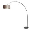 Steinhauer Curve boogvloerlamp modern E27 met schakelaar voor eetkamer en woonkamer