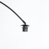 Steinhauer Curve booglamp vloerlamp in moderne stijl met ronde kap, schakelaar en E27