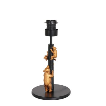 Steinhauer Animaux tafellamp beren op stam, decoratieve dierenlamp voor woonkamer