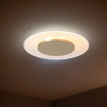 Steinhauer Lido LED ronde plafondlamp modern 28 cm voor slaapkamer en woonkamer