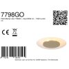 Steinhauer Lido moderne ronde LED plafondlamp voor woonkamer 36 cm 18W 2700K 1500lm