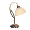 Steinhauer Anthea klassieke tafellamp, verstelbare leeslamp met gebogen arm en E27
