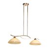 Steinhauer Klassieke Hanglamp Anthea met golvend frame, verstelbaar, voor de eettafel