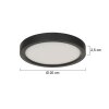 Steinhauer Luminix LED platte plafondlamp rond 20 cm 1500 lm 2700-3000-3500 Kelvin 15 W