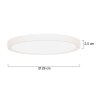 Steinhauer Luminix moderne ringvormige LED plafondlamp rond 29 cm 1500 lm 18 W
