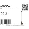 Steinhauer Glimsy verstelbare LED hanglamp, rond, Ø 14,5 cm, modern voor eetkamer
