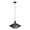 Steinhauer Cirque verstelbare hanglamp met ring en E27 fitting voor moderne eetkamer