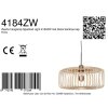 Steinhauer Sparkled Light moderne ronde open design verstelbare hanglamp eetkamer
