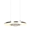 Steinhauer LED-hanglamp Soleil, rond, in hoogte verstelbaar, lengte 32 cm, 2700 Kelvin warmwit