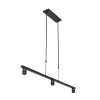Steinhauer Stang pendellamp voor eetkamer, eettafellamp, modern, 3-licht verstelbaar