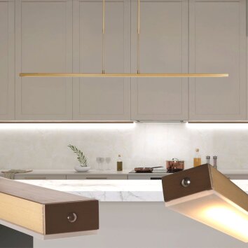 Steinhauer LED hanglamp Zelena, verstelbare lichtbalk, lichtkleur instelbaar 2200-4000 Kelvin