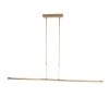 Steinhauer Zelena LED 3-lichts verstelbare hanglamp voor eettafel, modern hoekig