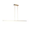Steinhauer Zelena LED 3-lichts verstelbare hanglamp voor eettafel, modern hoekig