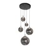 Steinhauer Bollique LED 5-lichts verstelbare bolvormige hanglamp 60 cm voor eetkamer