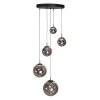 Steinhauer Bollique LED 5-lichts verstelbare bolvormige hanglamp 60 cm voor eetkamer