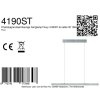 Steinhauer Fluxy LED verstelbare 9-lichts balkhanglamp voor eettafel lengte 9 cm