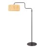 Steinhauer Bloeba boogvloerlamp verstelbare leeslamp met cilindrische kap modern