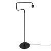 Steinhauer Bloeba boogvloerlamp verstelbare leeslamp met cilindrische kap modern