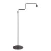 Steinhauer Bloeba boogvloerlamp verstelbare leeslamp met cilindrische kap modern