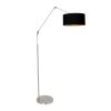 Steinhauer Prestige Chic vloerlamp, staande leeslamp met verstelbare arm en E27-fitting