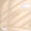 Steinhauer Sparkled Light moderne verstelbare booglamp met E27-fitting, 240 cm hoog