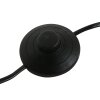 Steinhauer Stang verstelbare vloerlamp, klassieke staande lamp met ronde kap 160 cm