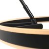 Steinhauer Ringlux LED verstelbare booglamp vloerlamp modern 2-lichts eetkamer