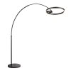 Steinhauer Ringlux LED verstelbare booglamp vloerlamp modern 2-lichts eetkamer