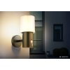 Globo Compton buitenwandlamp met bewegingsmelder gevelverlichting modern E27