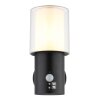 Globo Compton buitenwandlamp met bewegingsmelder gevelverlichting modern E27