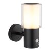 Globo Compton buitenwandlamp met bewegingsmelder gevelverlichting modern E27