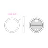 Globo Luno LED platte ronde plafondlamp in modern design Ø 29 cm voor hal en woonkamer