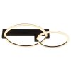 Globo Fletcher dubbele ring LED plafondlamp 24 Watt 2550 Lumen 3000 Kelvin