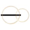 Globo Fletcher dubbele ring LED plafondlamp 24 Watt 2550 Lumen 3000 Kelvin
