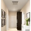 Globo Estrada LED moderne slanke rechthoekige plafondlamp voor hal 18W 3000K 1890lm